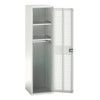 Verso PPE Cupboard, Single Ventilated Door, Light Grey, 2000 x 525 x 550mm thumbnail-0