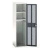 Verso PPE Cupboard, Single Ventilated Door, Anthracite Grey, 2000 x 525 x 550mm thumbnail-0