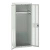 Verso PPE Cupboard, 2 Ventilated Doors, Light Grey, 2000 x 800 x 550mm thumbnail-0