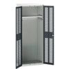 Verso PPE Cupboard, 2 Ventilated Doors, Anthracite Grey, 2000 x 800 x 550mm thumbnail-0