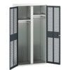 Verso PPE Cupboard, 2 Doors, Anthracite Grey, 2000 x 1050 x 550mm thumbnail-0