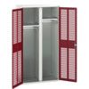 Verso PPE Cupboard, 2 Doors, Red, 2000 x 1050 x 550mm thumbnail-0