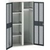 Verso PPE Cupboard, 2 Doors, Anthracite Grey, 2000 x 1050 x 550mm thumbnail-0