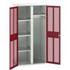 Verso PPE Cupboard, 2 Doors, Red, 2000 x 1050 x 550mm thumbnail-0