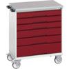 VERSO MOBILE 6 DRAWER CABINET 800x600x980 W/ LINO WORKTOP thumbnail-0