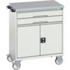 VERSO MOBILE COMBI CBOARD 800x600x980 2 DRAWERS 1 CBOARD LINO TOP thumbnail-0