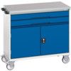 VERSO MOBILE COMBI CBOARD 1050x550x980 2 DRAWERS 1 CBOARD LINO TOP thumbnail-0