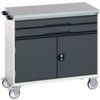 VERSO MOBILE COMBI CBOARD 1050x600x980 2 DRAWERS 1 CBOARD LINO TOP thumbnail-0