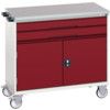 VERSO MOBILE COMBI CBOARD 1050x600x980 2 DRAWERS 1 CBOARD LINO TOP thumbnail-0