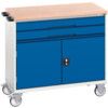 VERSO MOBILE COMBI CBOARD 1050x550x980 2 DRAWERS 1 CBOARD MPX TOP thumbnail-0