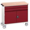 VERSO MOBILE COMBI CBOARD 1050x600x980 2 DRAWERS 1 CBOARD MPX TOP thumbnail-0