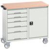 Verso Mobile Maintenance Trolley 700mm Cupboard 6 Drawers MPX  Worktop thumbnail-0