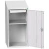 Verso Lectern, Single Door, Light Grey, 1130 x 525 x 550mm thumbnail-0