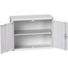 Verso Wall Cabinet, 2 Doors,Grey, 600 x 800 x 350mm thumbnail-0