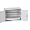 Verso Wall Cabinet, 2 Doors,Grey, 600 x 800 x 350mm thumbnail-0