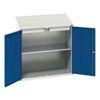 Verso Lectern, 2 Doors, Blue, 1130 x 1050 x 550mm thumbnail-0