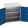 Verso Lectern, 2 Doors, Blue, 1130 x 1050 x 550mm thumbnail-0