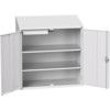 Verso Lectern, 2 Doors, Light Grey, 1130 x 1050 x 550mm thumbnail-0