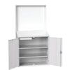 VERSO ECONOMY LECTERN CBOARD W/PERFO BACK PANEL 2 SHELVES 1 DRAWER thumbnail-0