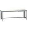 AVERO 2000mm (L)x750x1140mm (H) HEIGHT ADJUST WORKBENCH-LIGHT GREY thumbnail-0