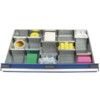 cubio, Divider Kit, Steel, Anthracite Grey, 800x525x52mm, 15 Compartments thumbnail-0