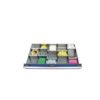 cubio, Divider Kit, Steel, Anthracite Grey, 800x525x77mm, 15 Compartments thumbnail-0