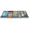 cubio, Divider Kit, Steel, Galvanised, 1300x525x52mm, 20 Compartments thumbnail-0