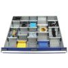 cubio, Divider Kit, Steel, Galvanised, 800x750x52mm, 22 Compartments thumbnail-0