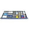 cubio, Divider Kit, Steel, Galvanised, 1300x650x127mm, 24 Compartments thumbnail-0