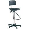 Active Vinyl High Chair - Height Adjustable From 630-890mm - Includes Footrest thumbnail-0