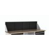 CUBIO STORAGE BENCH 2000mm COMBIBACKPANEL-LIGHT/ANTH GREY thumbnail-0