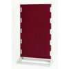 Louvre Single Sided Panel Rack, 1775mm x 1000mm x 550mm, Red & Grey thumbnail-0