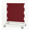 Louvre Panel Trolley, 1250mm x 1000mm x 550mm, Red & Grey thumbnail-0