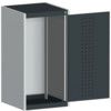 CUBIO SMLF-5510 CUPBOARD HOUSING WITH PERFO DOOR-LIGHT/ANTH GREY thumbnail-0