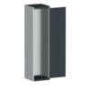 CUBIO SMLF-5520 CUPBOARD HOUSING WITH PERFO DOOR-LIGHT/ANTH GREY thumbnail-0