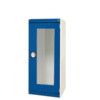 CUBIO SMLF-5512 CUPBOARD HOUSING WITH WINDOW DOOR-LIGHT GREY/BLUE thumbnail-0