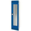 CUBIO SMLF-5520 CUPBOARD HOUSING WITH WINDOW DOOR-LIGHT GREY/BLUE thumbnail-0