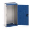 CUBIO SMLF-6512 CUPBOARD HOUSING WITH PERFO DOOR-LIGHT GREY/BLUE thumbnail-0