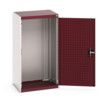 CUBIO SMLF-6512 CUPBOARD HOUSING WITH PERFO DOOR-LIGHT GREY/RED thumbnail-0