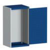 CUBIO SMLF-6512 CUPBOARD HOUSING WITH LOUVRE DOOR-LIGHT GREY/BLUE thumbnail-0