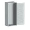 CUBIO SMLF-6516 CUPBOARD HOUSING WITH LOUVRE DOOR-LIGHT GREY thumbnail-0