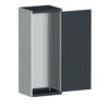 CUBIO SMLF-6516 CUPBOARD HOUSING WITH LOUVRE DOOR-LIGHT/ANTH GREY thumbnail-0