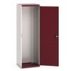 CUBIO SMLF-6520 CUPBOARD HOUSING WITH PERFO DOOR-LIGHT GREY/RED thumbnail-0