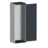 CUBIO SMLF-6520 CUPBOARD HOUSING WITH LOUVRE DOOR-LIGHT/ANTH GREY thumbnail-0