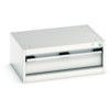 Cubio Drawer Cabinet, 1 Drawers, Light Grey, 250 x 650 x 525mm thumbnail-0