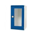 CUBIO SMLF-6512 CUPBOARD HOUSING WITH WINDOW DOOR-LIGHT GREY/BLUE thumbnail-0