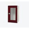 CUBIO SMLF-6512 CUPBOARD HOUSING WITH WINDOW DOOR-LIGHT GREY/RED thumbnail-0