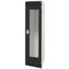 CUBIO SMLF-6520 CUPBOARD HOUSING WITH WINDOW DOOR-LIGHT/ANTH GREY thumbnail-0