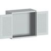 CUBIO SMLF-10620 CUPBOARD HOUSING WITH LOUVRE DOOR-LIGHT GREY thumbnail-0