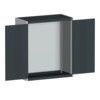 CUBIO SMLF-10512 CUPBOARD HOUSING WITH PERFO DOOR-LIGHT/ANTH GREY thumbnail-0